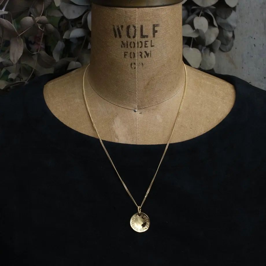 【残り一点】Stairway to Heaven Coin Pendant(GOLD)