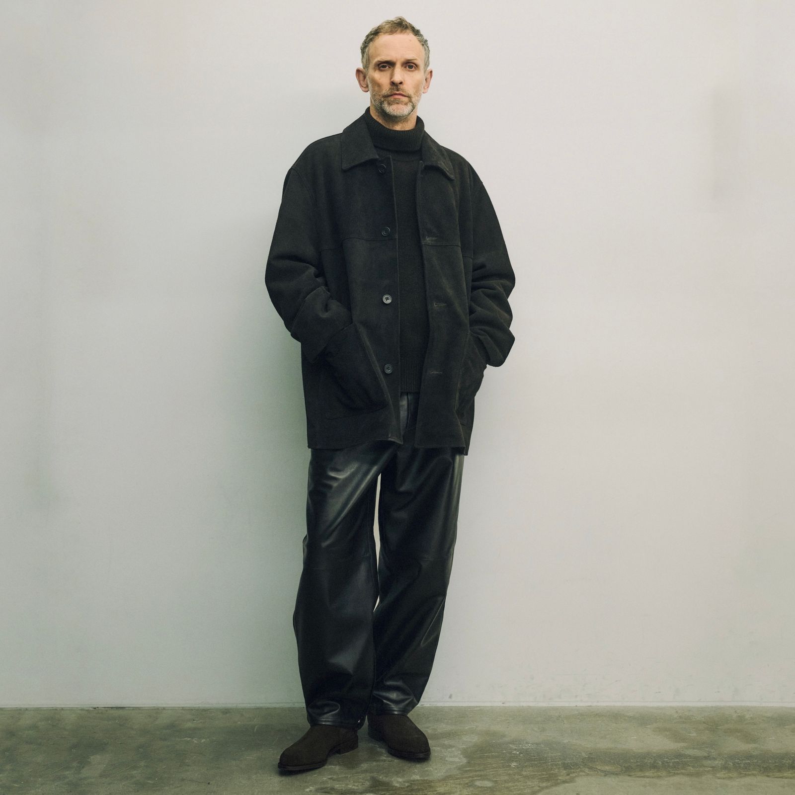 【残り一点】Sheep Leather Easy Trousers
