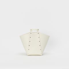 【次回入荷9月下旬予定】Assemble Pyramid Bag_M(WHITE)