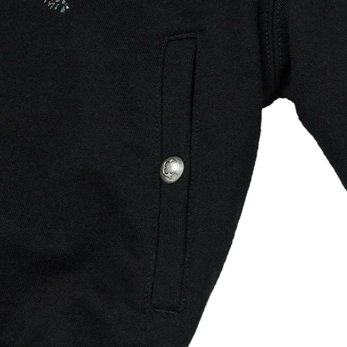 【残り一点】TC Angels Crystal Embellished Hooded Zip Up