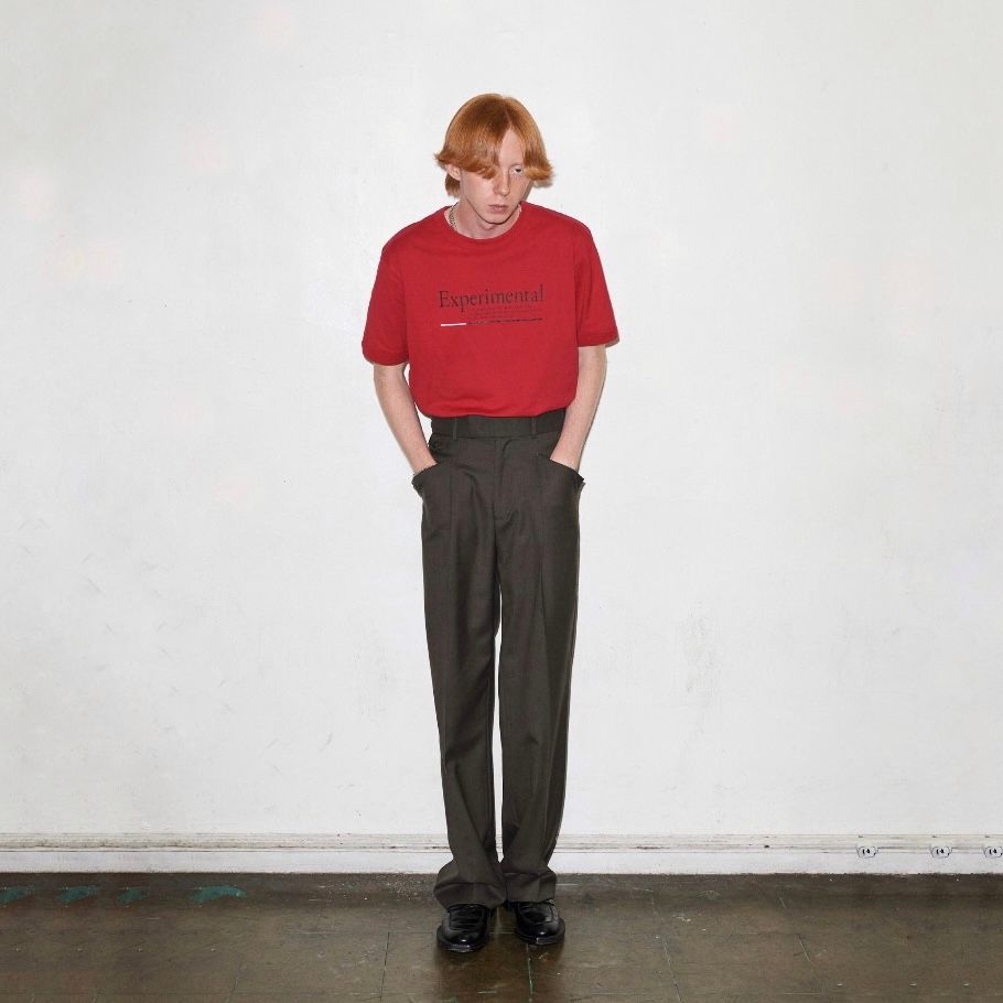 LITTLEBIG - 【残りわずか】Plain Tucked Trousers | ACRMTSM ONLINE STORE