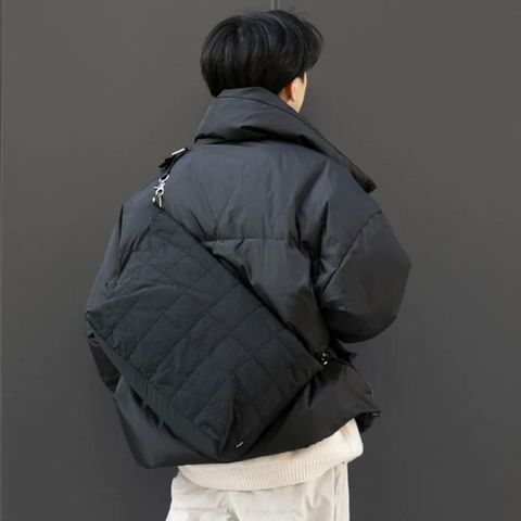 【残り一点】Quilting Pouch Shoulder Bag