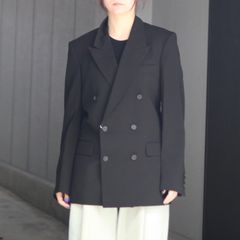 【残り一点】Cotton Wool Soft Double-Breasted Jacket