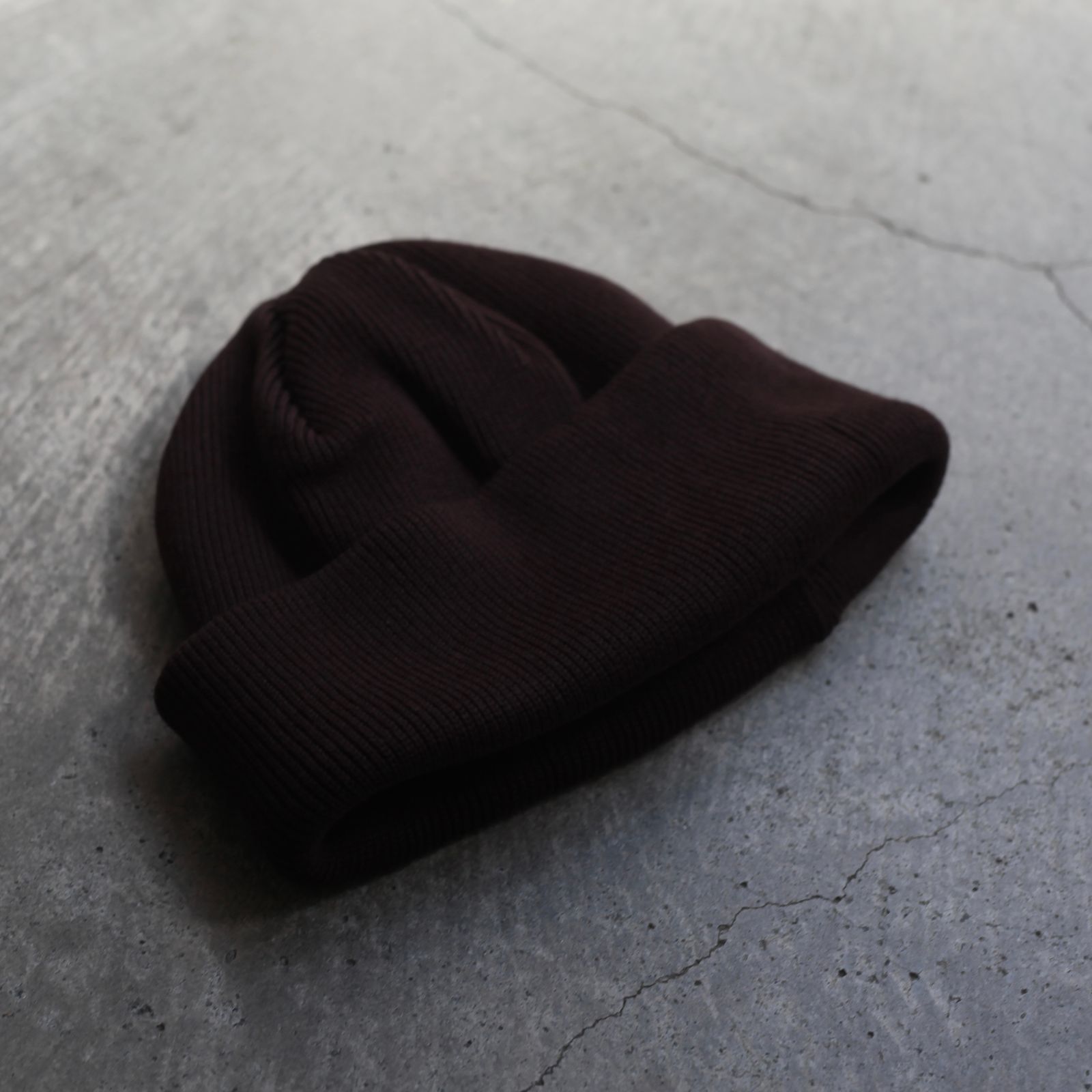 【残りわずか】Knit Big Watch Cap(COTTON×CASHMERE)