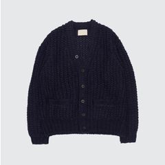 【残り一点】Mohair Silk Big Rib Cardigan