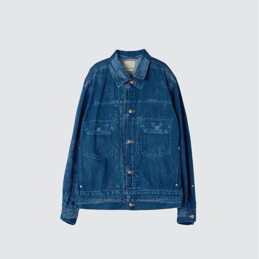 YOKE - 【残り一点】Laser Processed Denim Jacket | ACRMTSM ONLINE STORE