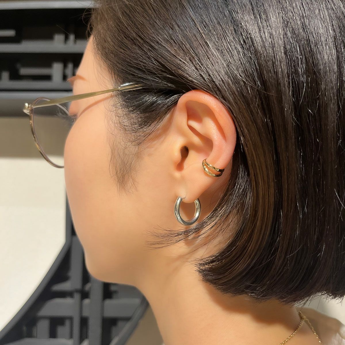 【お取り寄せ注文可能】K10 Narrow Ear Cuff_No.2(GOLD)