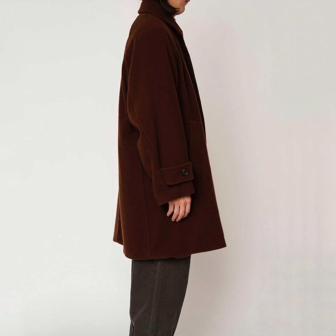 EVCON - 【残り一点】Wool Stain Collar Half Coat | ACRMTSM ONLINE STORE