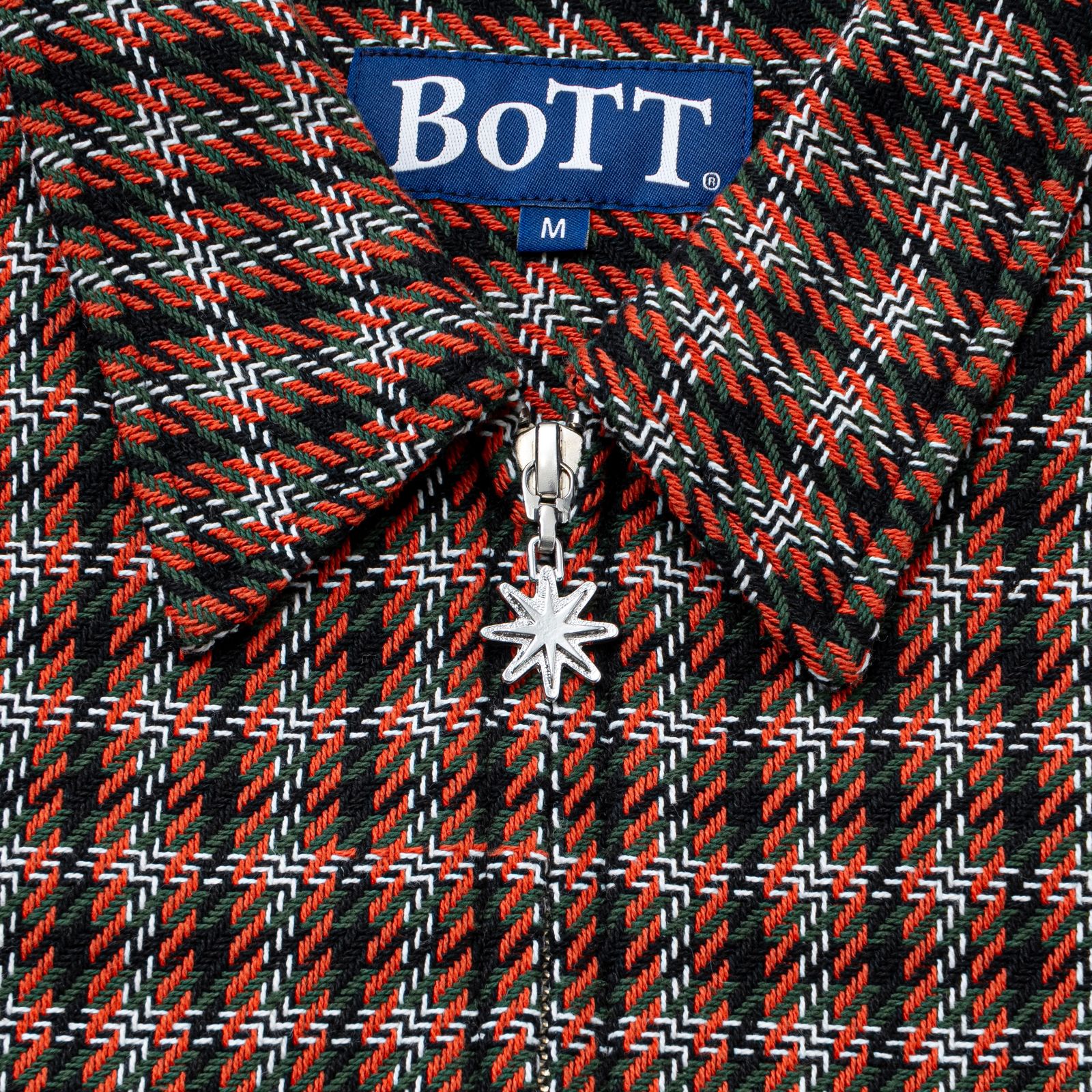 【残り一点】Zip-up Flannel Shirt