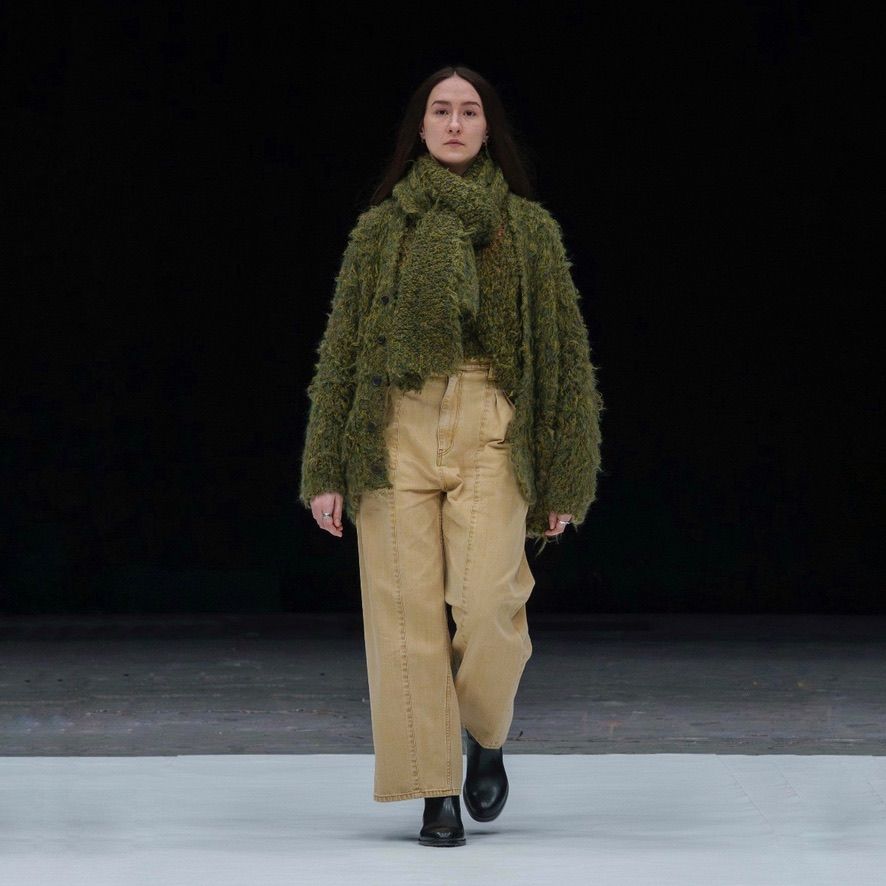 【残り一点】3Color Mix Mohair Cardigan
