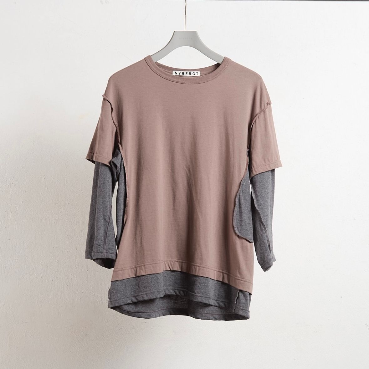 【残り一点】Double Layered 3/4 Sleeve T-Shirt
