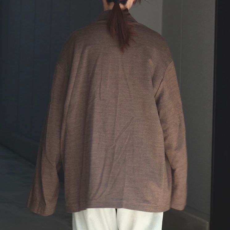 【残り一点】36G Wool Herringbone Double Jacket