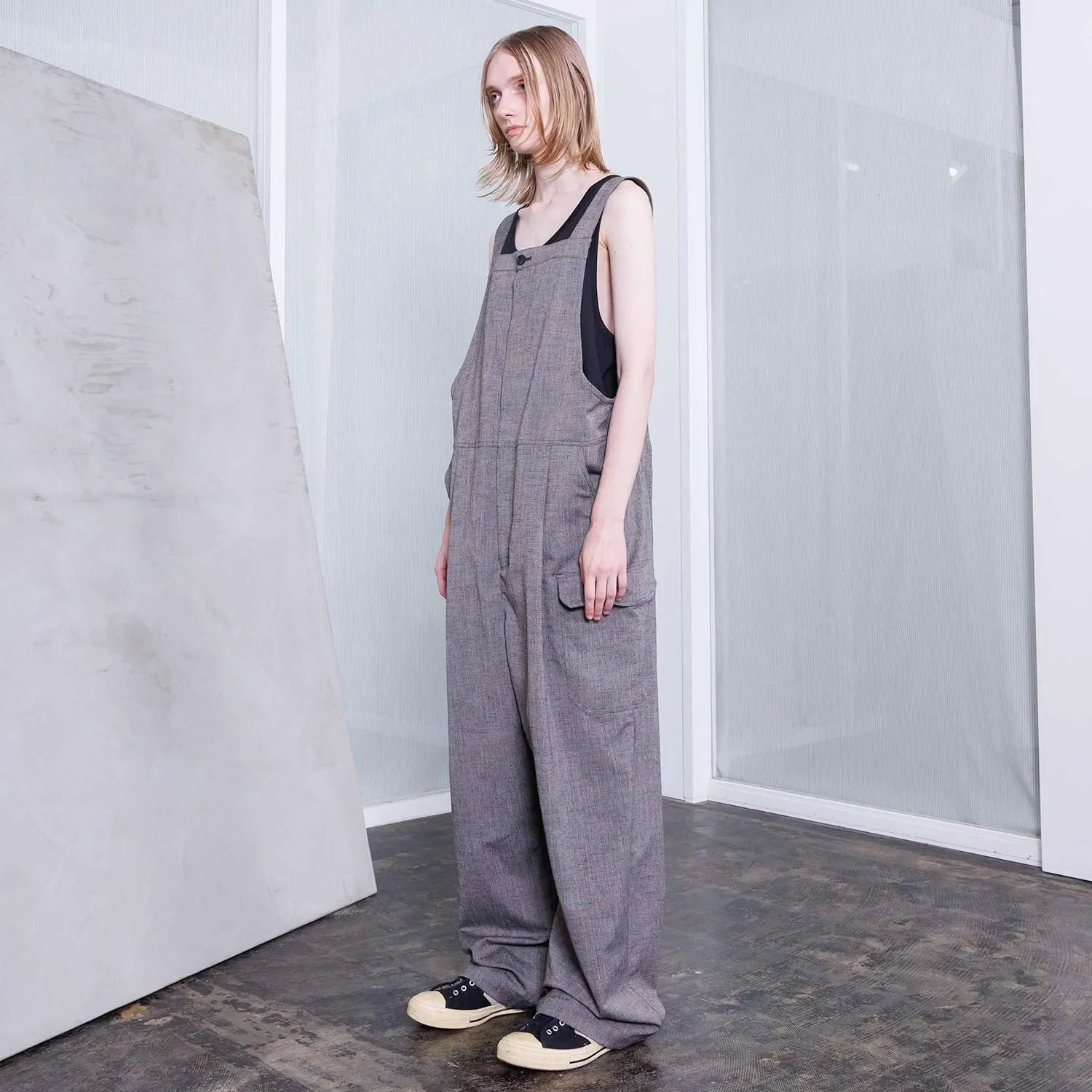 【残り一点】テクニカルオーバーオール(POLYESTER/RAYON)