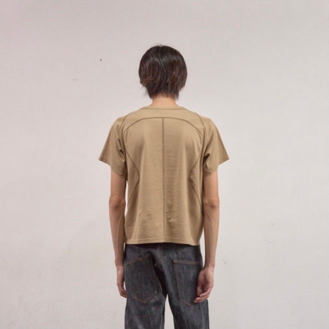 【残り一点】Panelled Half Sleeve T-Shirt