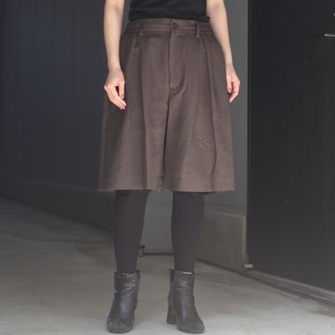 【残り一点】VIS/LI/RA Twill Wide Easy Short Trousers