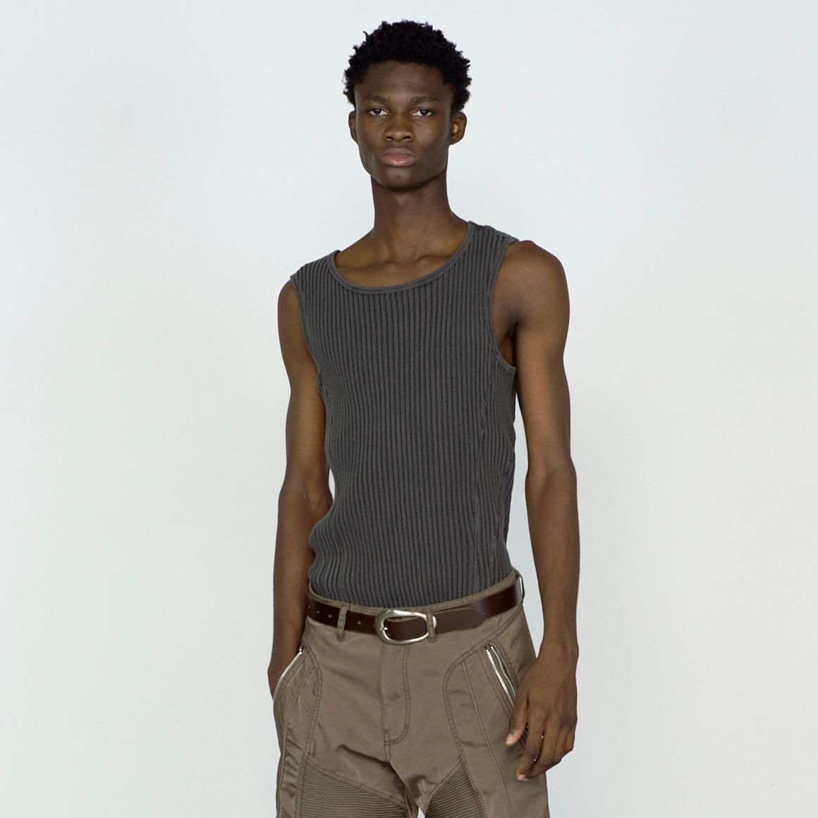 【残り一点】Ribbed Tank Top