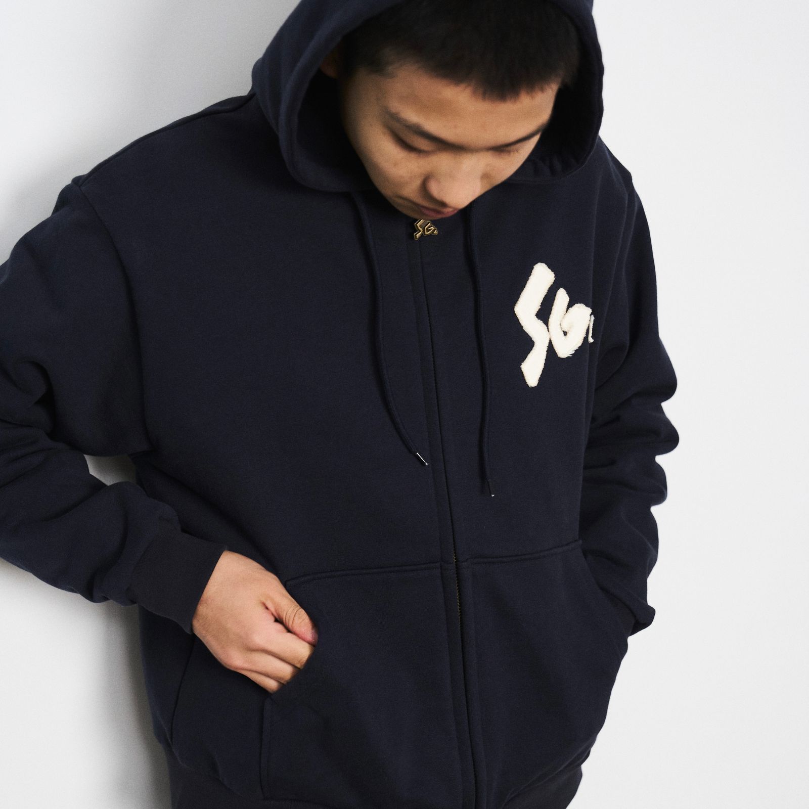 【残り一点】SG Logo Zip Up Hoodie