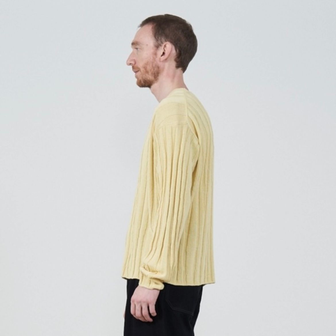 【残り一点】Random Rib Crewneck Sweater