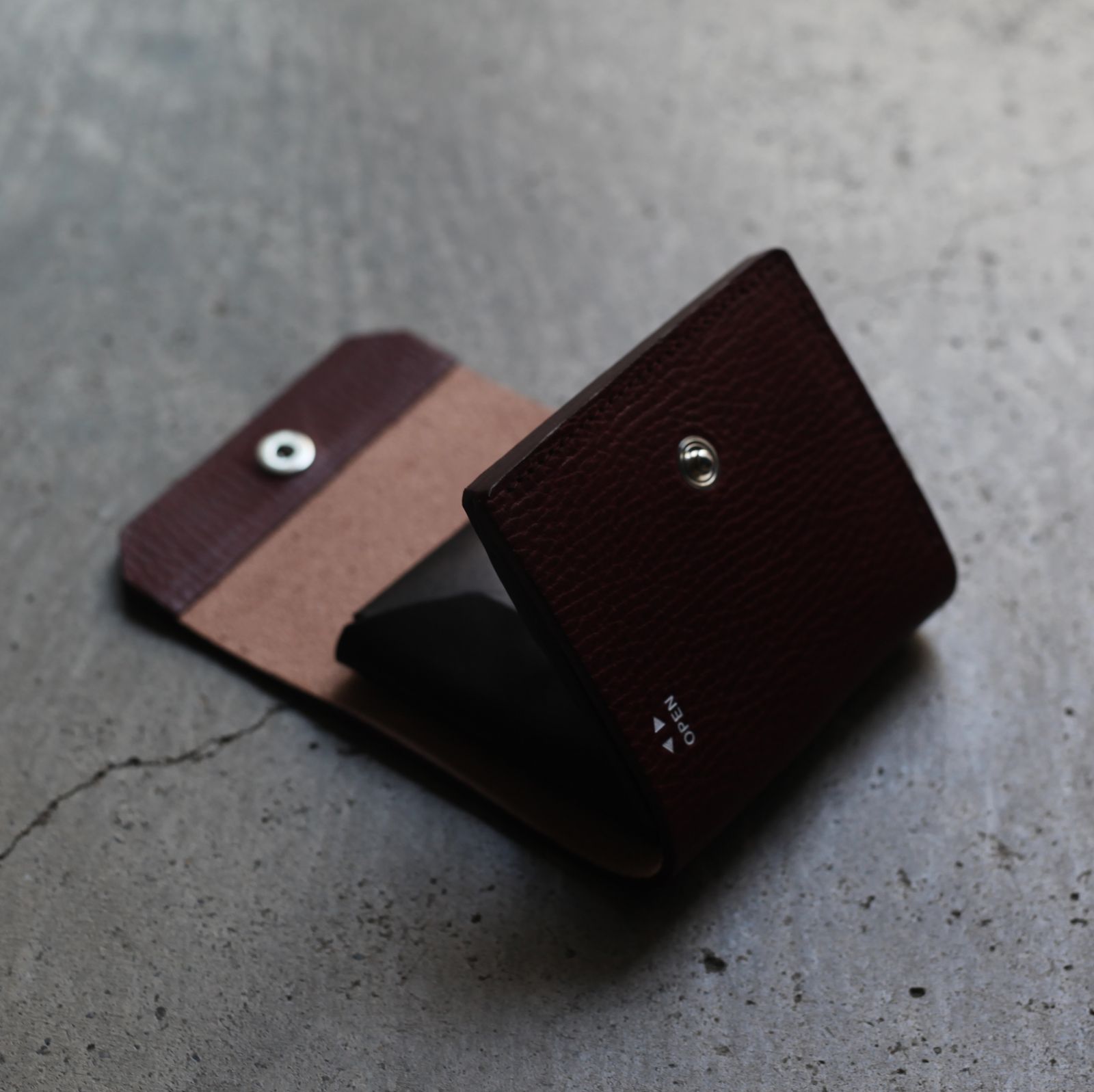 【お取り寄せ注文可能】Wording Wallet(BURGUNDY)
