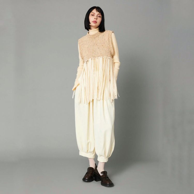【残り一点】Fringe Knit Vest
