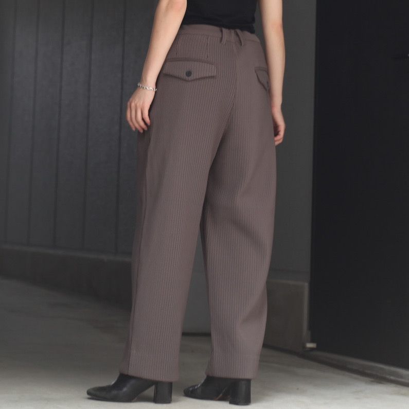 stein - 【残りわずか】Gradation Pleats Two Tuck Trousers | ACRMTSM