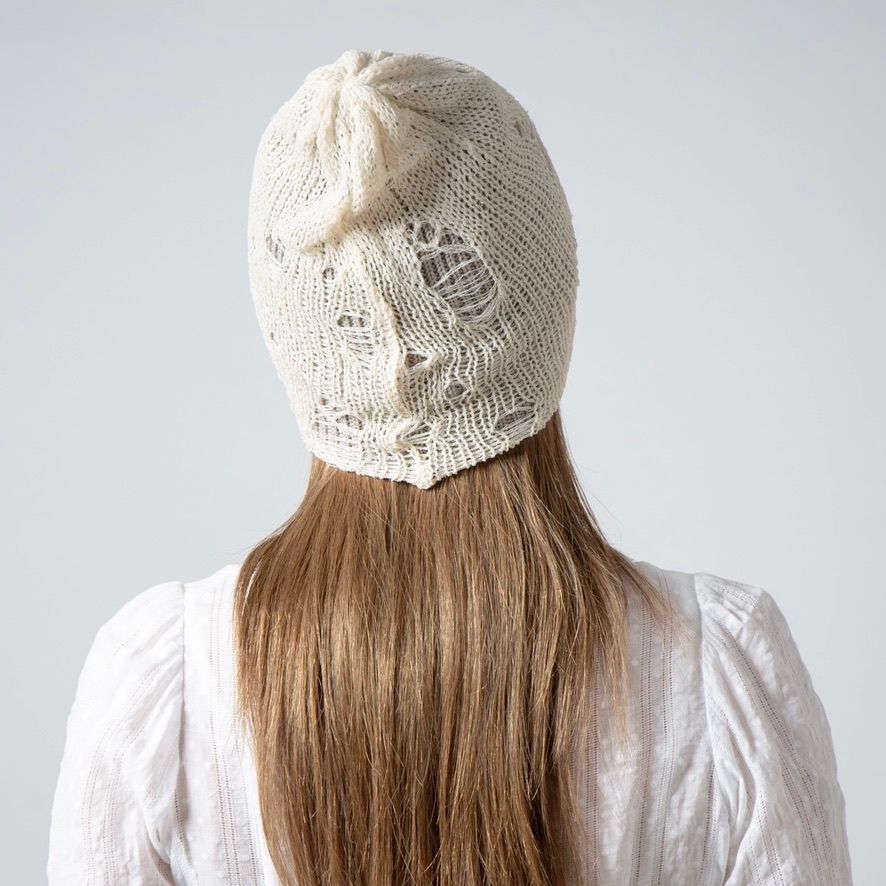 【残り一点】Damage Mesh Beanie