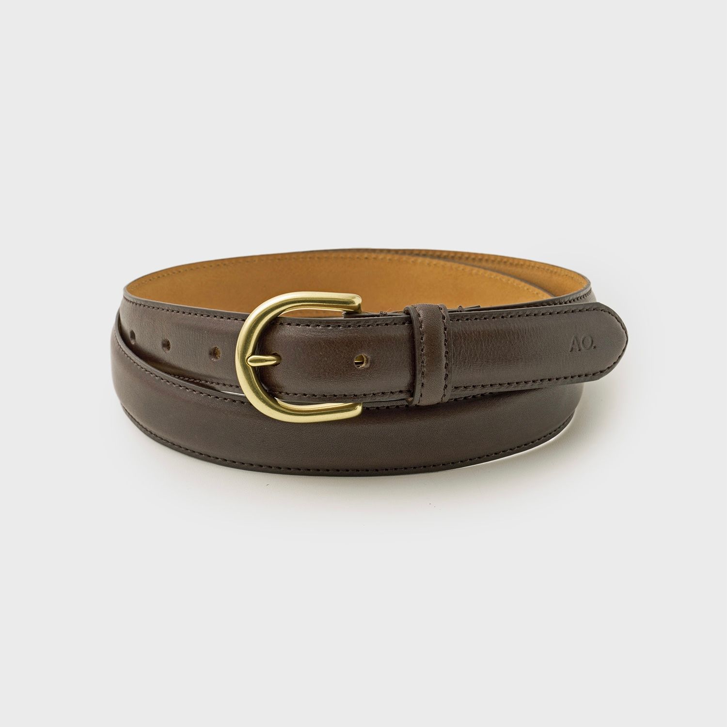 【残り一点】Plump Leather Belt
