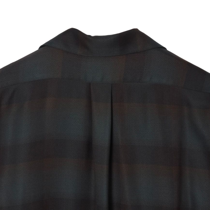 【残り一点】Plaid Open Collar Shirts
