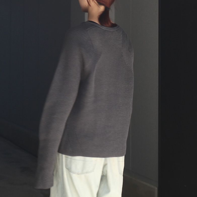 【残り一点】Ribbed Cardigan