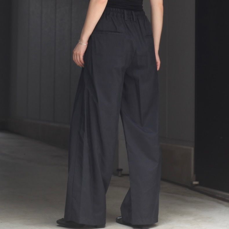 ssstein - 【残り一点】Silk/Nylon Wide Easy Trousers