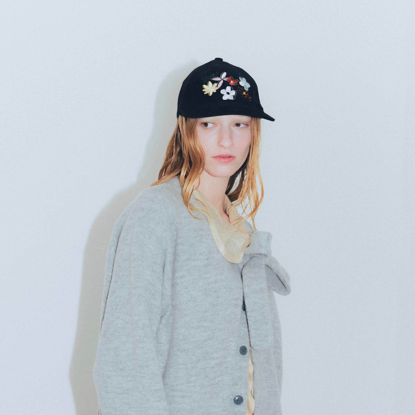 【残りわずか】Multi Flower Corduroy Cap