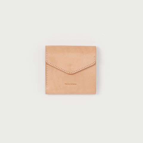 【残りわずか】Flap Wallet(NATURAL)