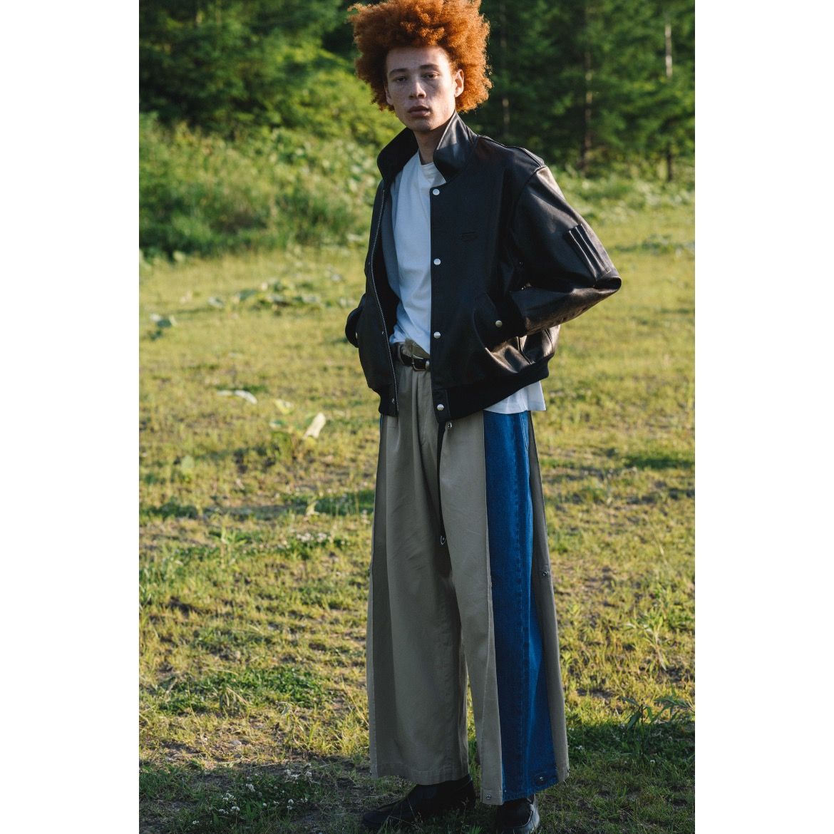 【残り一点】Connected Chino & Denim Pants