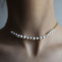 【お取り寄せ注文可能】Baroque Pearl Choker