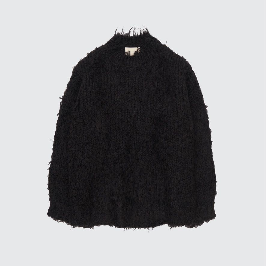 【残り一点】3Color Mix Mohair Crewneck Sweater