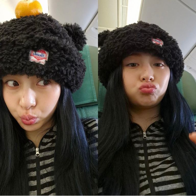 HUH YUNJIN(LE SSERAFIM) / INSTAGRAM @jenaissante