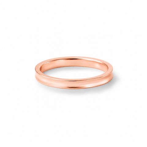 【お取り寄せ注文可能】Flare Ring M(K18 PINK GOLD)