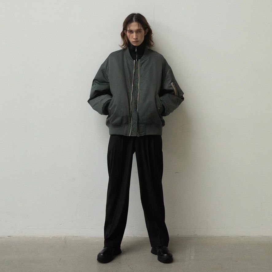 【残り一点】Volume Half Zip Up Knit