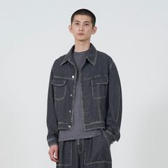 【残り一点】Light-Weight Denim Trucker Jacket