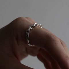 【残り一点】Oval Link Chain Ring