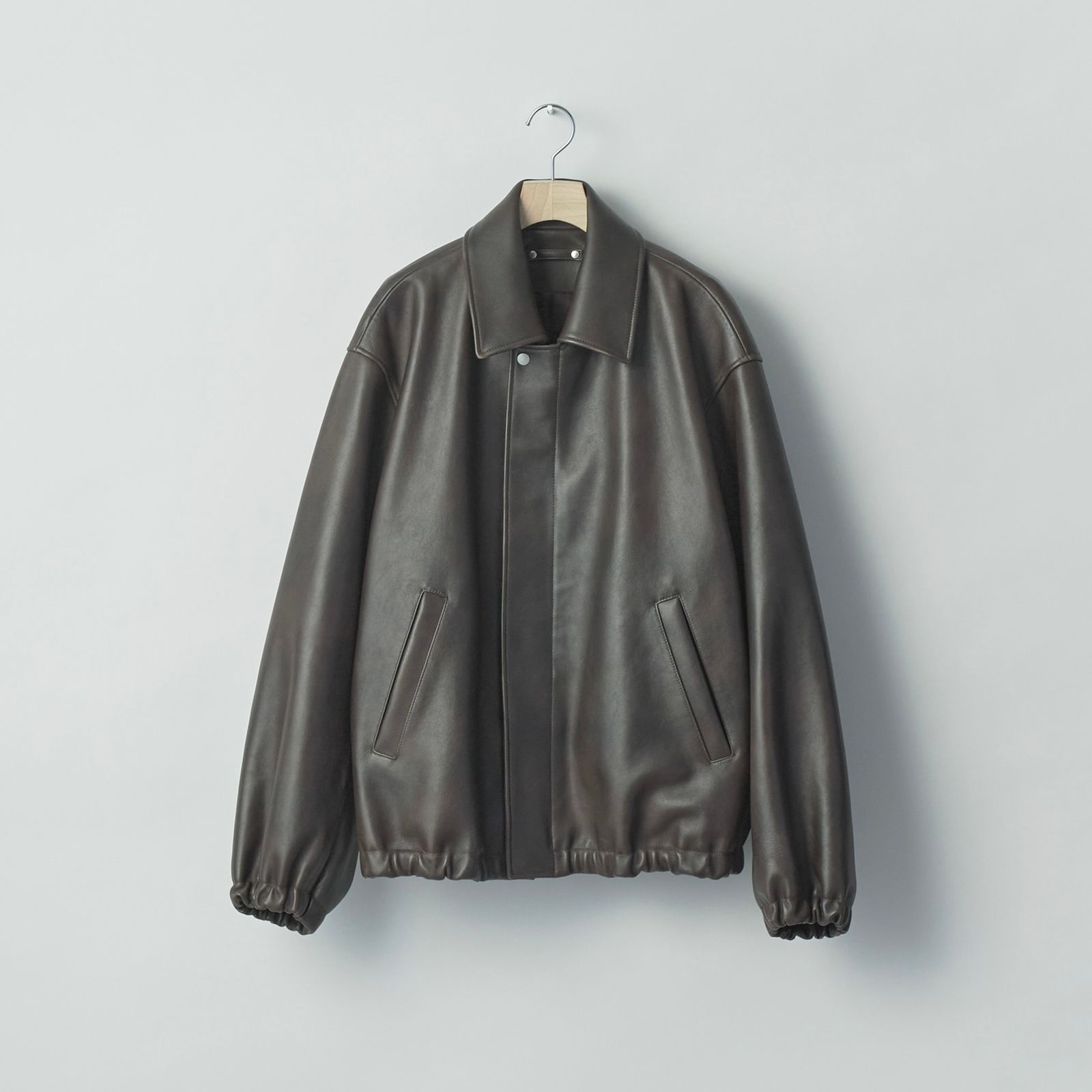 【残りわずか】Sheep Leather Zip Short Jacket
