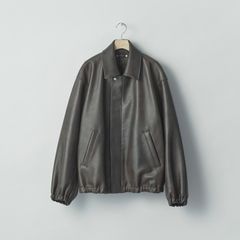 【残りわずか】Sheep Leather Zip Short Jacket
