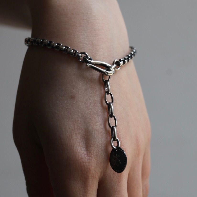 【お取り寄せ注文可能】Square Block Chain Bracelet