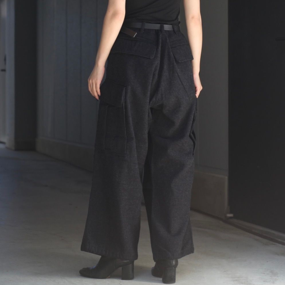 【残り一点】C/W Indigoherringbone Junglefatigue Pants