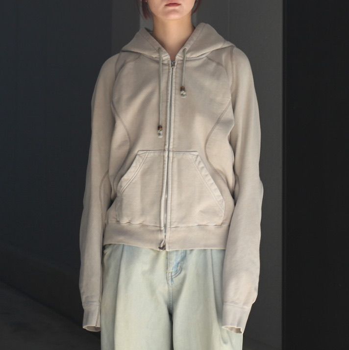 【残り一点】Paneled Zip Up Hoodie