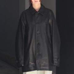 【残りわずか】Leather Car Coat