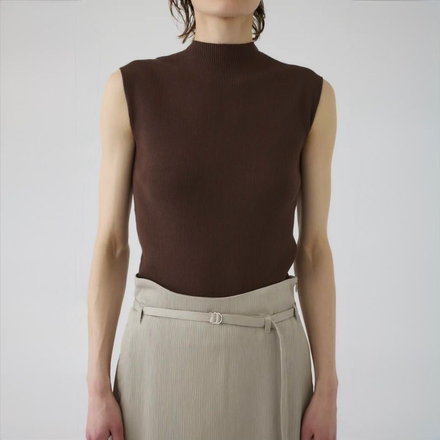 【残り一点】Washable Basic N/S Knit