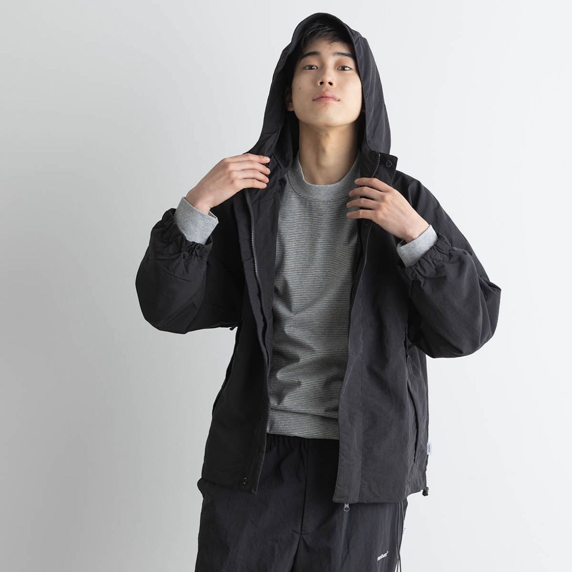 ゆ*ば様 meltum NYLON SHELL JACKET ブラック サイズ3 meltum - 【残り一点】Nylon Shell Jacket | ACRMTSM ONLINE STORE