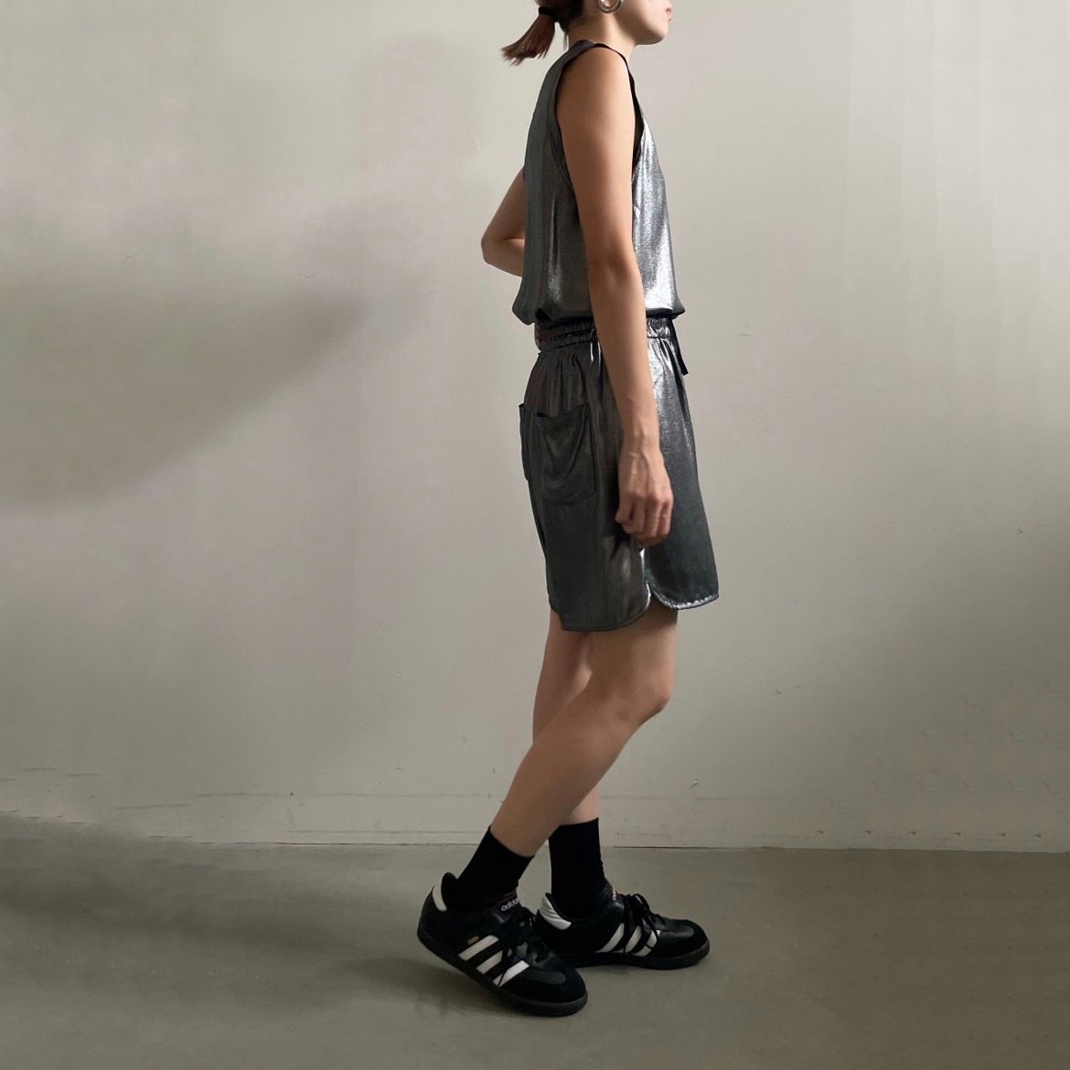 【残り一点】Glitter Minimal Tank Top
