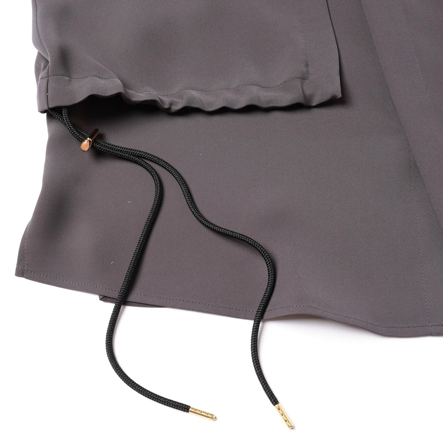 【残り一点】Dry Double Satin Layered Short Sleeve Shirt